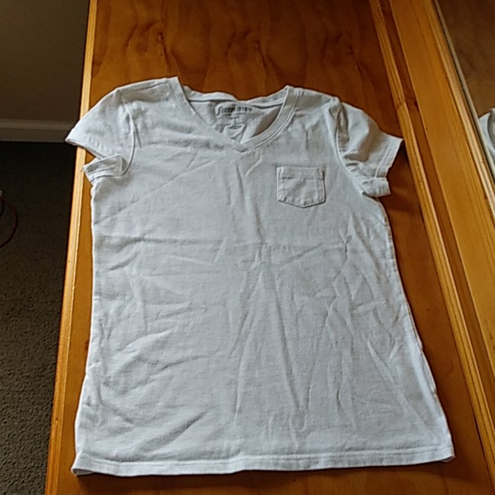 White shirt with a pocket